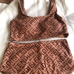 Fendi x Skims 2 piece set